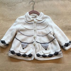 Catimini knit jacket for toddler
